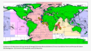 -world Map, Showing The Coastal States With Current - Continents Of World Shapefiles