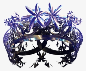 Corona 3d Fractal - Blue New Fractals Transparent
