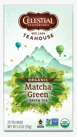 Teahouse Organic Matcha Green Tea - Celestial Seasonings Matcha Green Tea