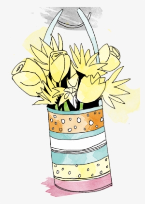 Baskets Are The Bane Of My Clutter-free Home - May Day Basket Clip Art