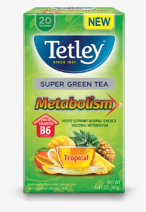 Metabolism Tropical Tea - Tetley Super Tea