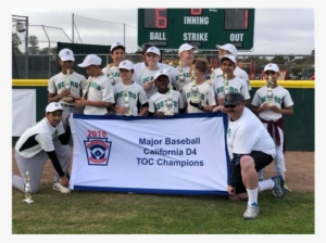 2018 Major Baseball Toc Champions - Little League Baseball