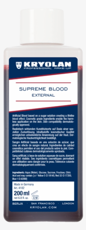 Kryolan 4182 Supreme Blood External - Kryolan