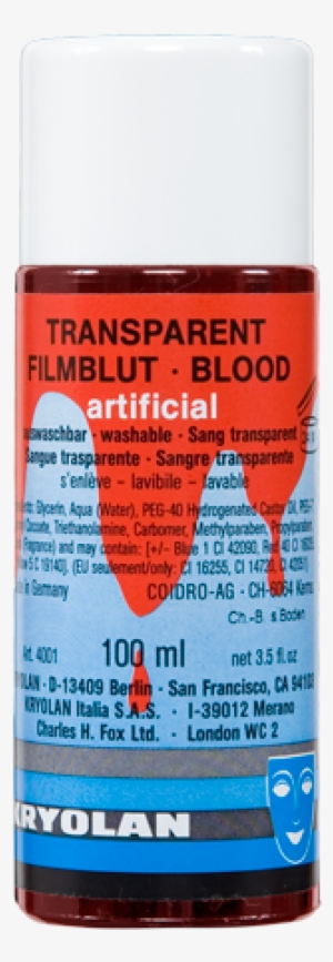 Kryolan Transparent Blood 100 Ml
