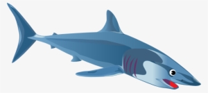 Shark Clip Art - Blue Shark Clip Art