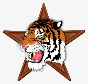 Mammal Barnstar Hires - Tiger Png