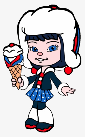 Adorabeezle Winterpop With Her Ice Cream - Adorabeezle Winterpop