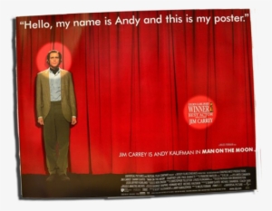 So Here, Without Any Pretence, Without Any Backstory, - Man On The Moon Movie Poster