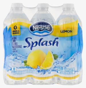 Nestle Splash Water Beverages With Natural Fruit Flavors,