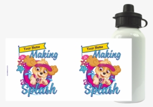 Paw Patrol Personalised Water Bottle - Holdall