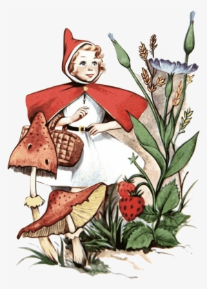 Little Red Riding Hood Cute Transparent