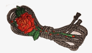 Rose & Knife Patch - Illustration