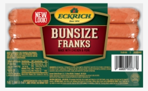 Bun Size Franks - Bun Size Hot Dogs