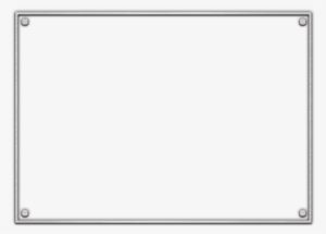 Silver Border 1 - Rectangle Shape Clipart Black And White