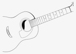 Acoustic Guitar Outline