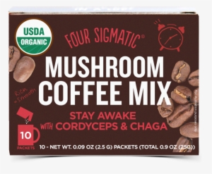 Stay Awake With Four Sigmatic Mushroom Coffee Mix With - Usda Organic