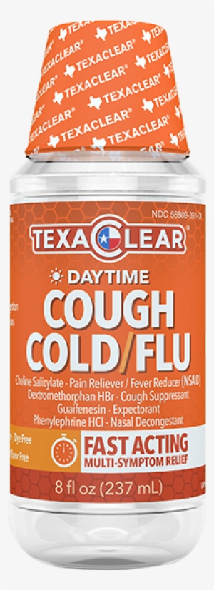 Texaclear® Daytime Cough, Cold & Flu - Pain Reliever