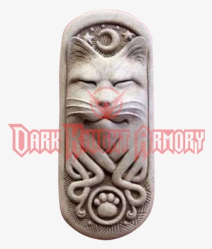 Midnight Celtic Cat Plaque