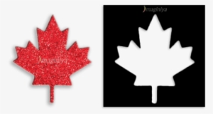 Maple Leaf Stencil - Maple Leaf Face Paint