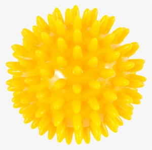 Yellow Spikey Ball03 - Thera-band Noppenballen 8 Cm - Yellow