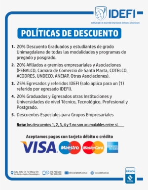 Políticas De Descuentos Cursos