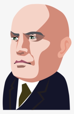 Benito Mussolini Italy Face Dictator Cartoon - Benito Mussolini Clipart