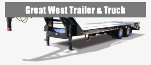 2018 Big Tex Trailers 25gn-255 Flatbed Trailer - Big Tex 25gn
