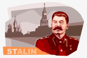 Vector Illustration Of Joseph Stalin, Russian Dictator - Joseph Stalin