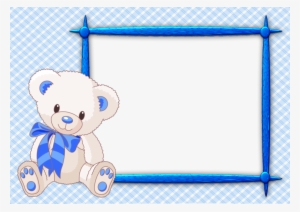 Ursinho Azul - Teddy Bear Ornament (round)