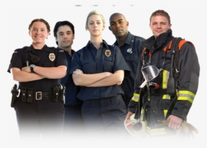 By Morgan Bryce - Firefighters Police Officers Paramedics