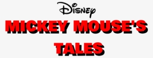 Mickey Mouse's Tales - Replacements Tv Show Logo
