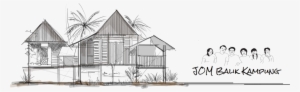 Wood Houses, House In The Woods, Timber Homes, Log - Rumah Kampung Transparent
