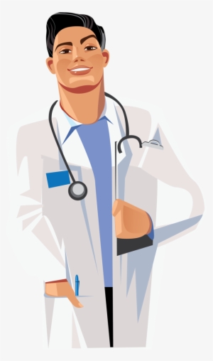 Médico, Hospital, Doentes E Etc - Cartoon Medico Png