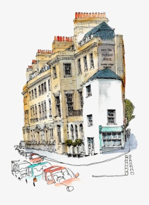 Sketch Png Images - Urban Sketching Watercolor