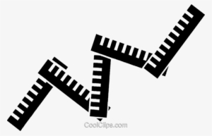 Ruler Royalty Free Vector Clip Art Illustration - Illustration