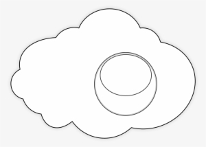 Fried Egg Clipart Egg Carton - Circle