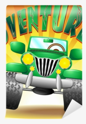 Jeep Geep Auto Fuoristrada Avventura Adventure-vector - Safari Clipart