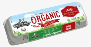 Large - Chino Valley Organic Brown Eggs, Large, Grade