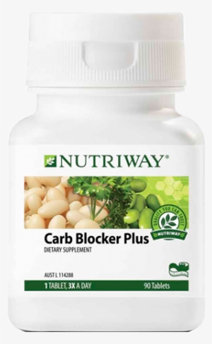 Nutriway® Carb Blocker Plus - Digestive Enzyme Complex - 90 Count By Nutrilite