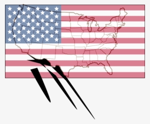 How To Set Use Brown Us Map Icon Png - Black And White American Flag Print Out