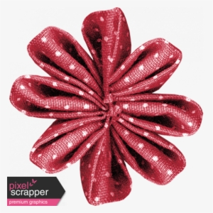 Nutcracker Flower - Fabric Red - Pattern