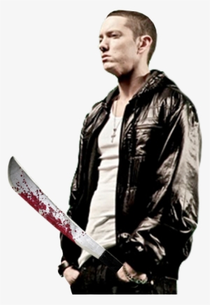 Share This Image - Eminem With A Knife