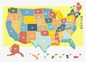 Us Map - Whats A State