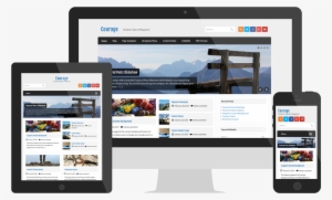 Courage Responsive Layout - Responsive Web Design