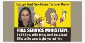 Another Episcopal Woman Priest Nailed For Drunk Driving - Poster