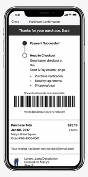 Check Out Faster With Scan & Pay - Iphone X Apple Wallet