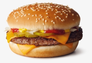 Take A Whole Quarter Pound* 100% Beef Patty Provided - Quarter Pounder