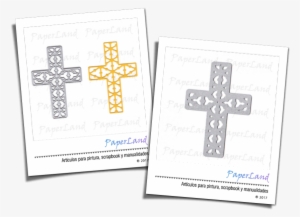 Suaje De Cruz Bautizo Comunión Para Sizzix Troquel