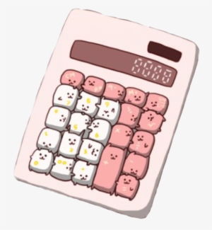 Sticker Cute Cuteface Tierno Calculator Calculadora - Math Cute
