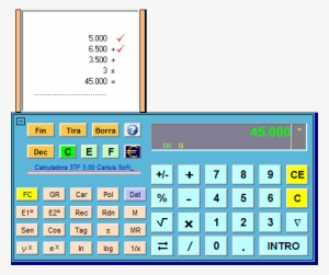 Calculadora Para Imprimir - 455x381 PNG Download - PNGkit
